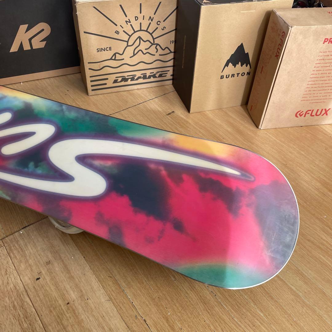 SIMS×SALOMON　サロモンバインディング付　希少138スノーボードセット