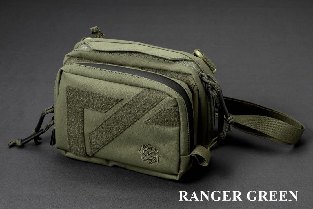 田村装備開発 TORTOISE POUCH レンジャーグリーン