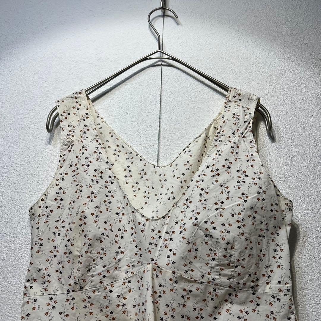 希少 MARNI 上質 総柄 ノースリーブ デザイン タンクトップ シャツ 38