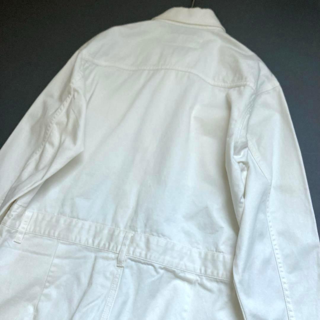 【Z 断捨離中】ウィムガゼット　2025ss ツイルジャンプスーツ 白