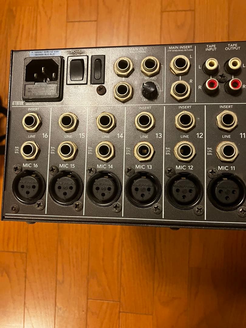 配信機器・PA機器・レコーディング機器 Mackie 1604-VLZ Pro