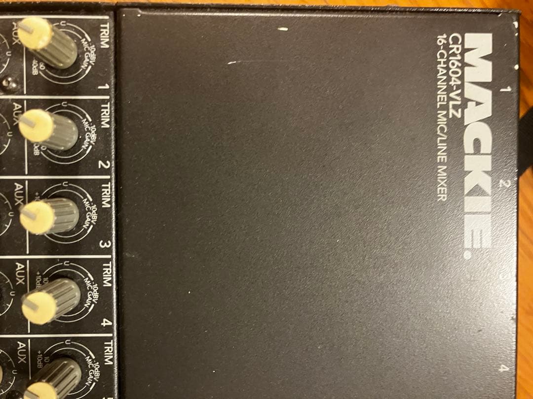 配信機器・PA機器・レコーディング機器 Mackie 1604-VLZ Pro