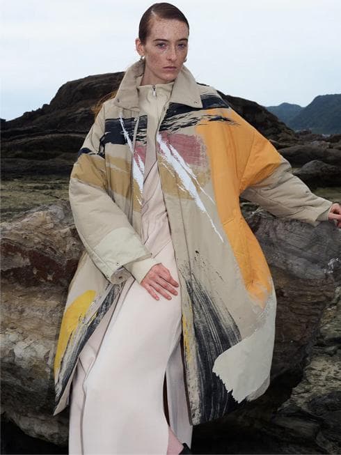 ジャケット・アウター N.HOOLYWOOD for Ameri LOUISE PAINT COAT