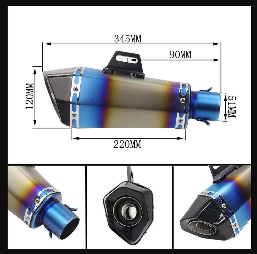 ホンダ GROM MSX125 2013 - 2021 カーボンマフラー