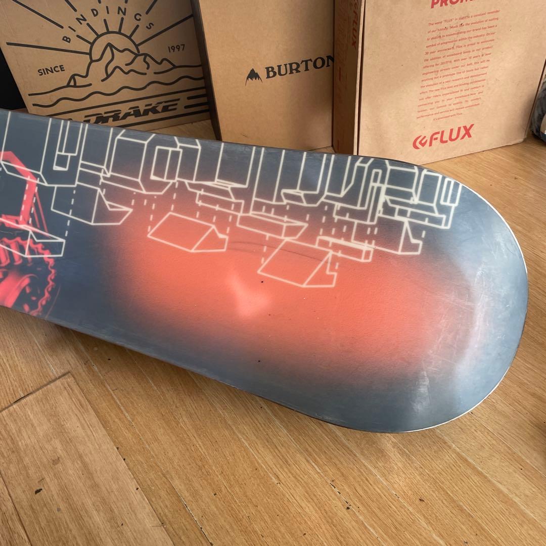BURTON×MORROW　バートン　スノーボードセット　バインディング付