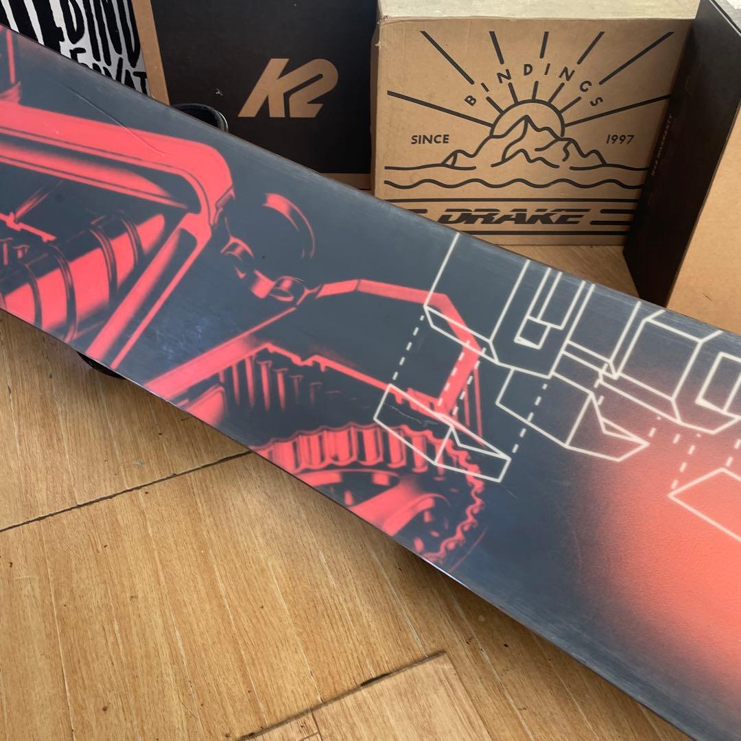 BURTON×MORROW　バートン　スノーボードセット　バインディング付