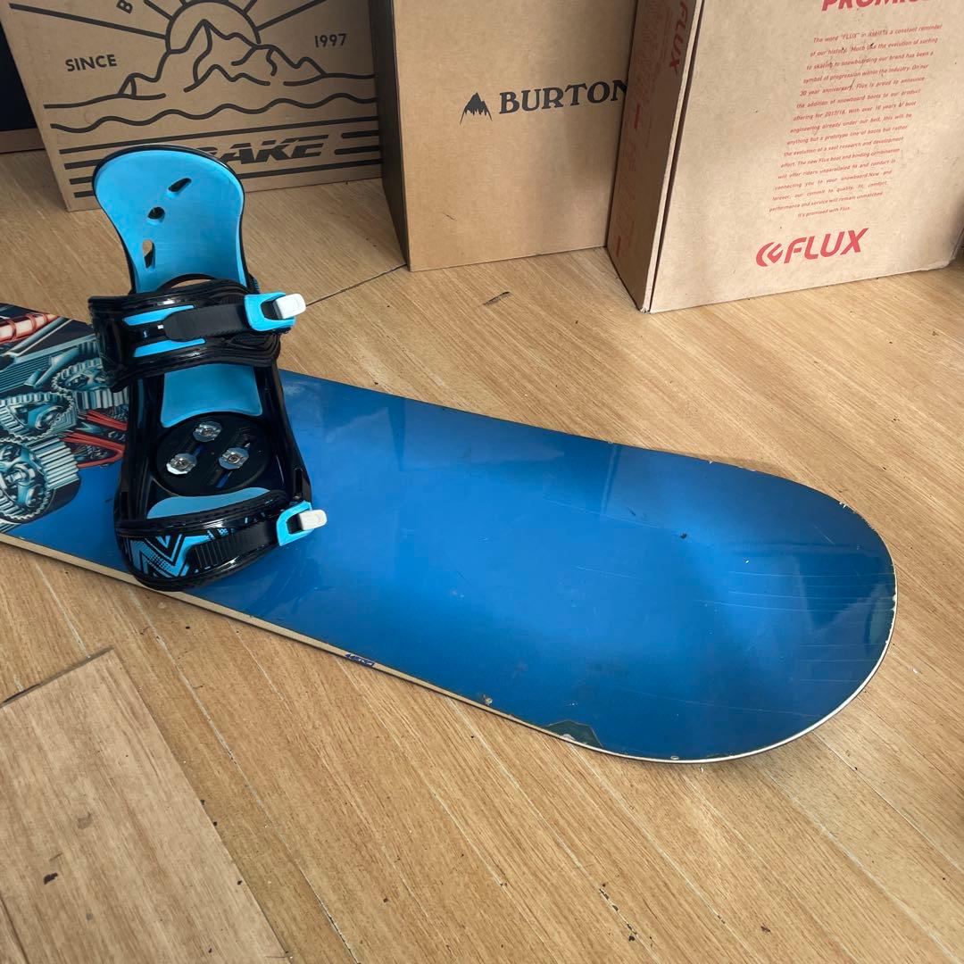 BURTON×MORROW　バートン　スノーボードセット　バインディング付