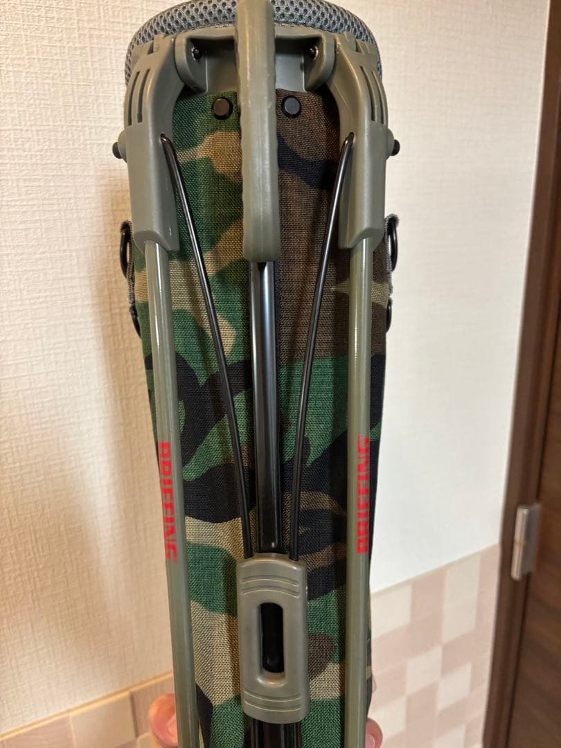 美品 BRIEFING スタンドバッグ カモ柄 迷彩