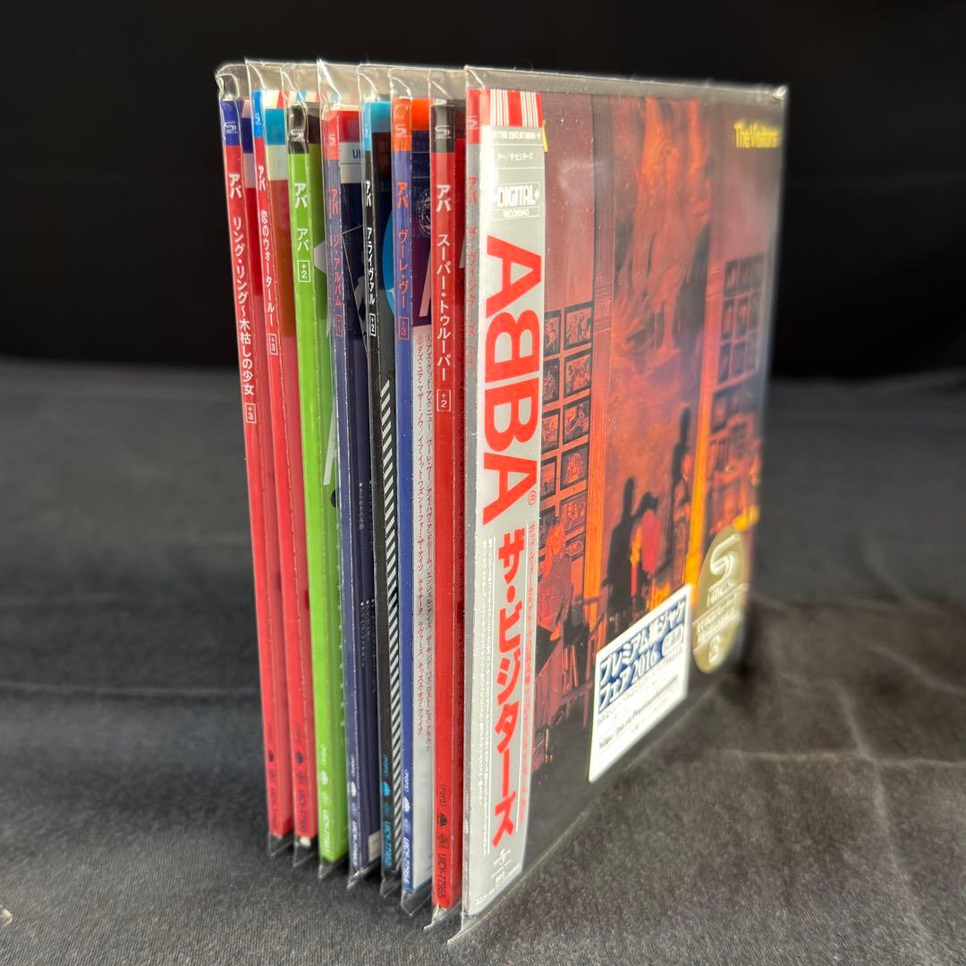 ABBA 紙ジャケ 8枚 SHM Mini LP Complete Set 新品