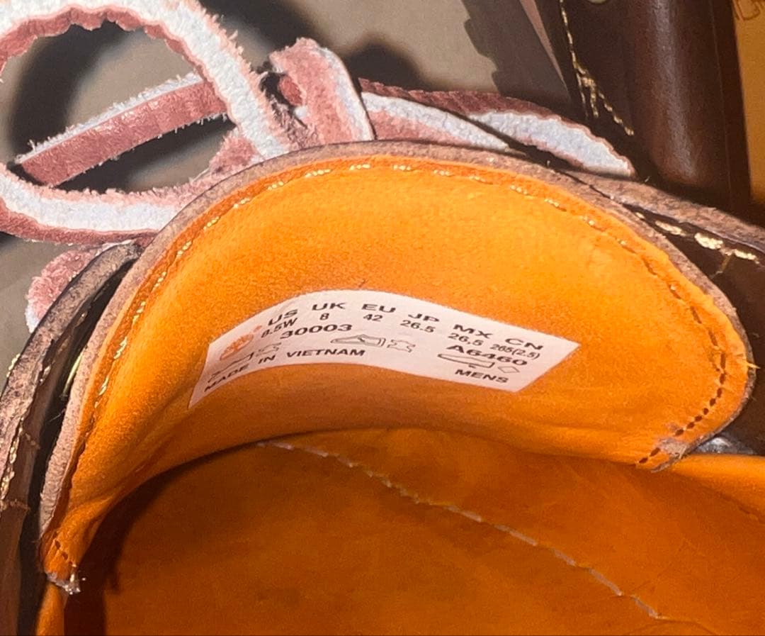 【ティンバーランド】Timberland 3 eyeブーツ【スリーアイ】ブラウン