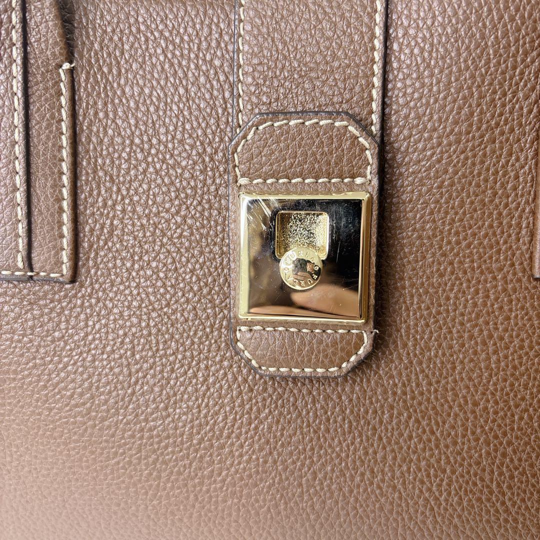 未使用級　FURLA ブラウン ビジネスバッグ　A4 トートバッグ