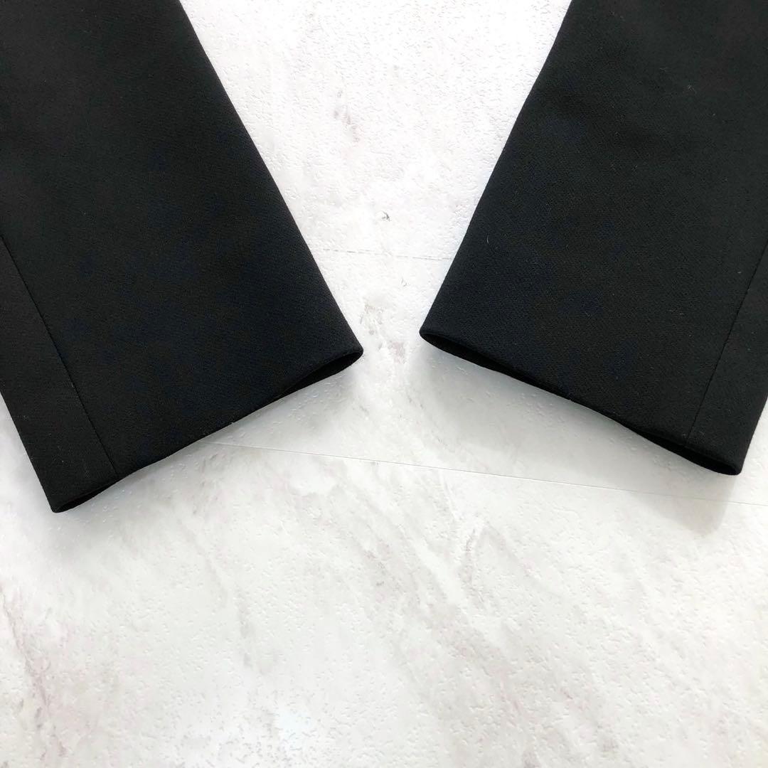 ✨美品✨ヨーコチャン パールジャケット ノーカラー Lサイズ ブラック