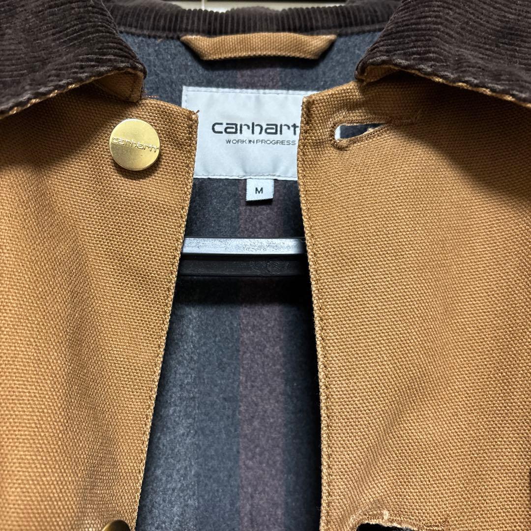 Carhartt ブラウン ミシガンコート ブランケットMサイズ カーハート