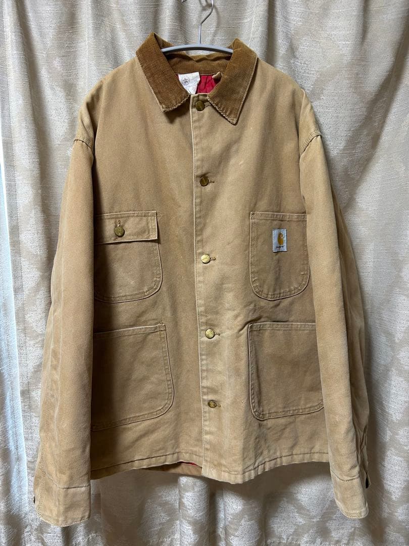 カーハート　ミシガンチョアコート　星タグ 46 80s