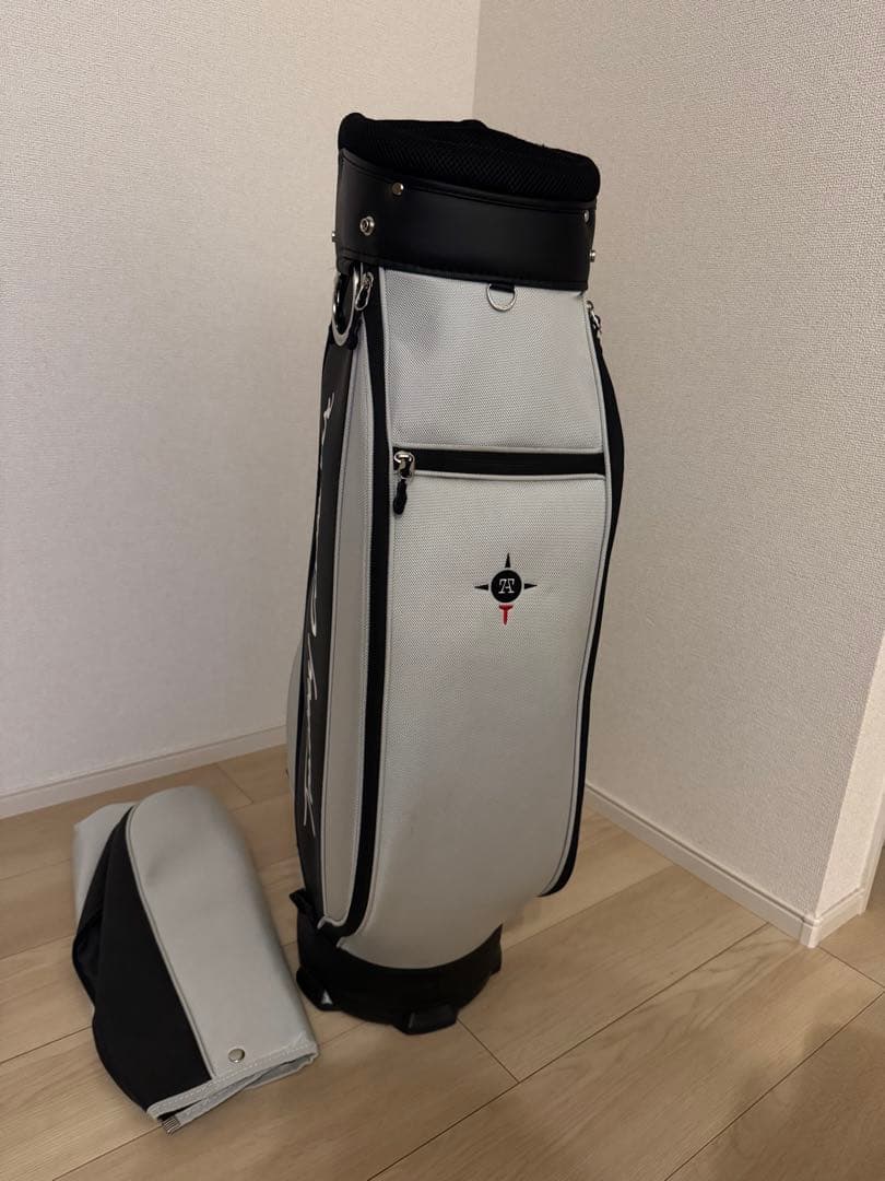 【たいくー】 Armour キャディバッグ グレー/ブラック