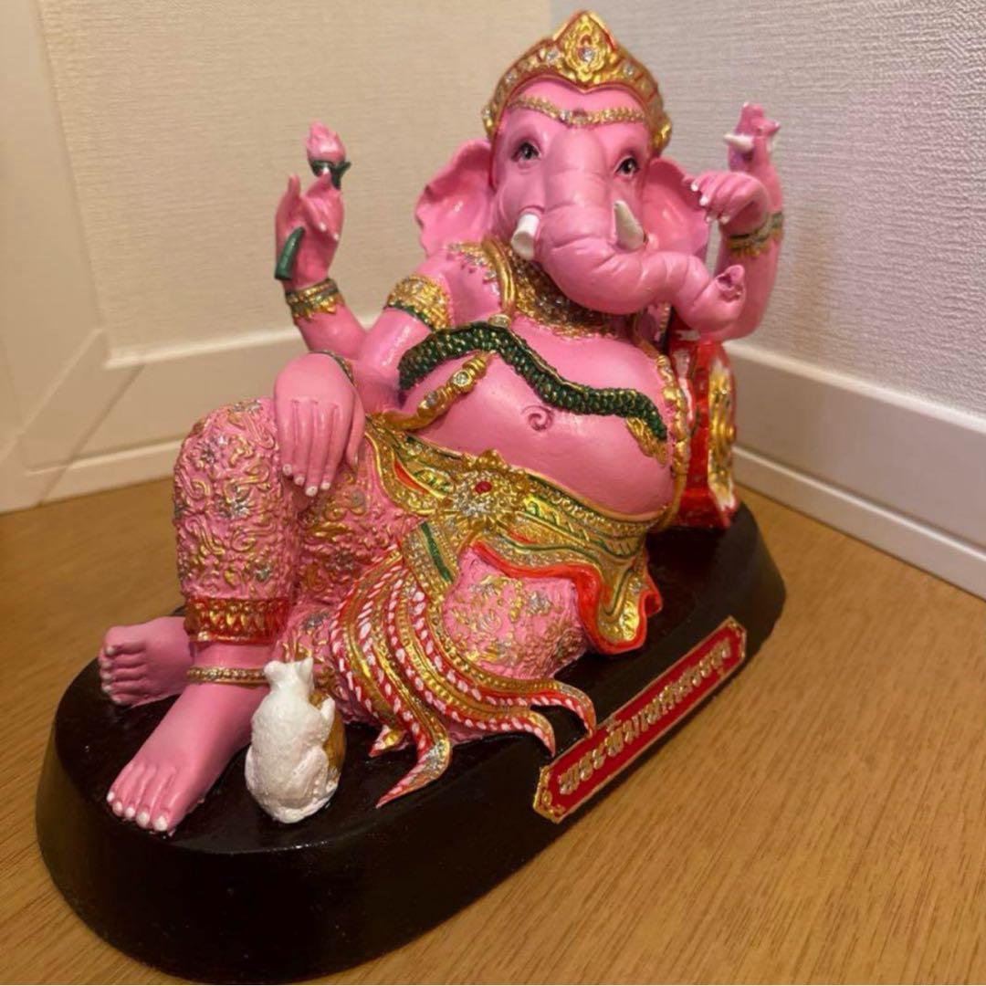 3倍速で願いが叶うと言われている【ピンクのガネーシャ】タイの現地で購入！
