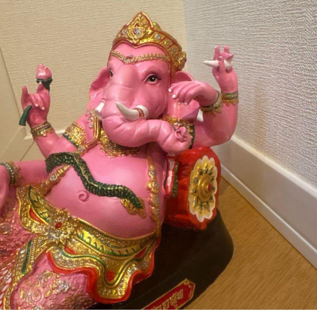 3倍速で願いが叶うと言われている【ピンクのガネーシャ】タイの現地で購入！