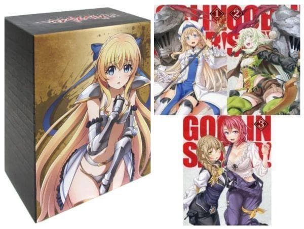 アニメBlu-ray「ゴブリンスレイヤー」 全3巻セット アニメイト BOX付き