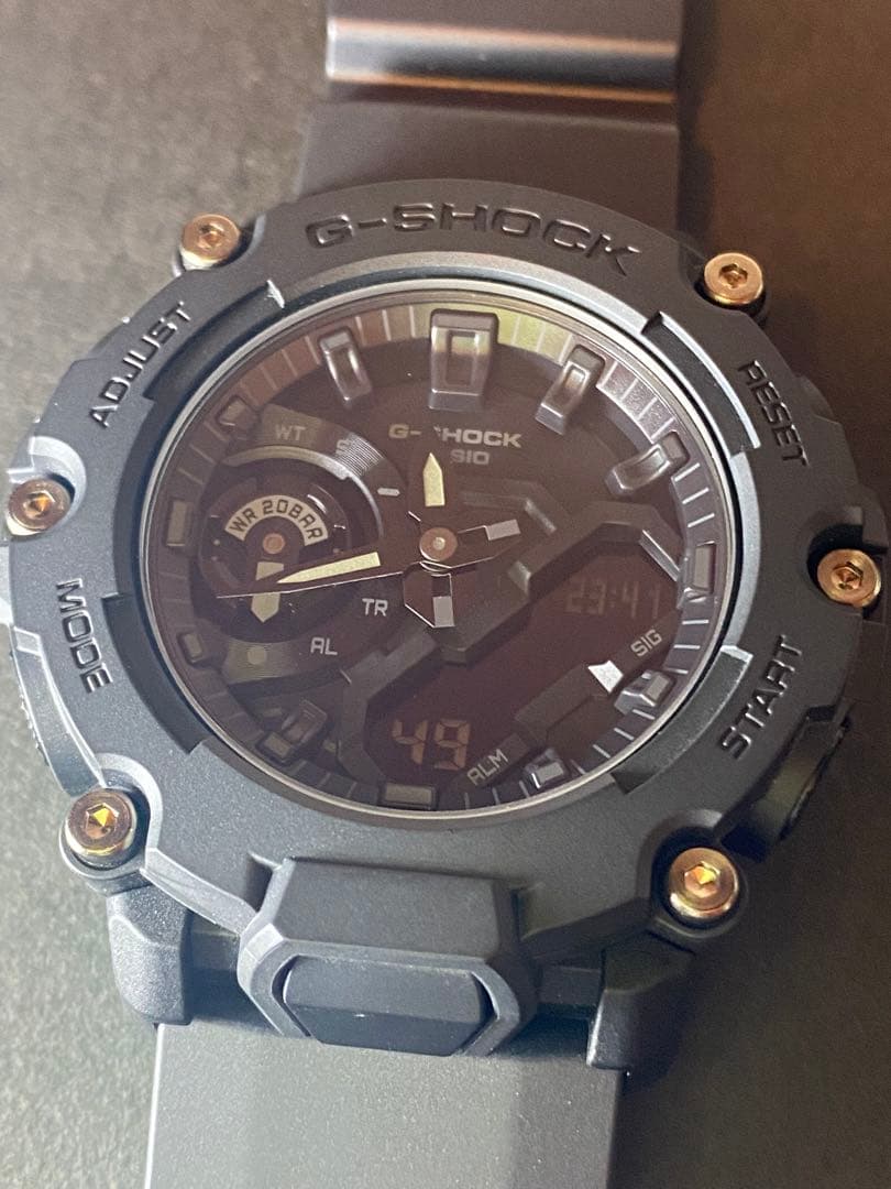 専用出品です。【 名品 ほぼ新品 】 GA-2200BB 電池新品10,000円