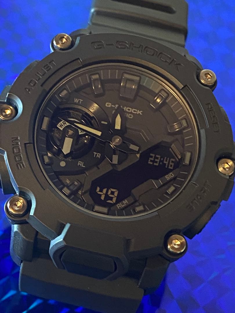 専用出品です。【 名品 ほぼ新品 】 GA-2200BB 電池新品10,000円