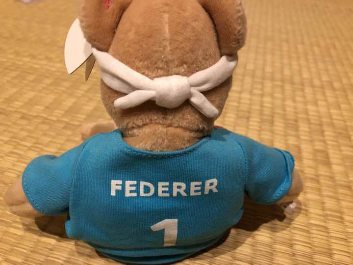 フェデラー ベアーぬいぐるみ 新品
