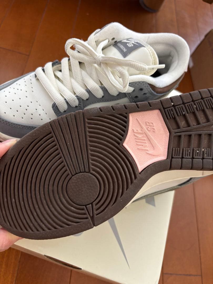 NIKE SB スニーカー ホワイト/グレー