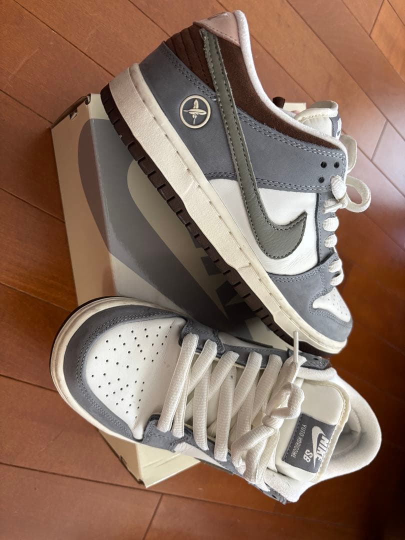 NIKE SB スニーカー ホワイト/グレー