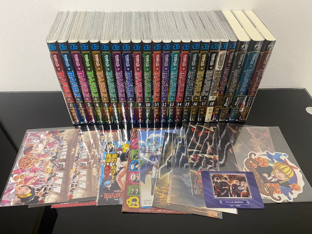 マッシュル―MASHLE― 全巻初版帯付き　特典付き