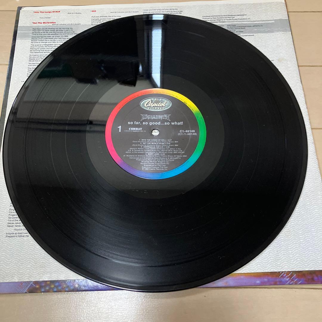 megadeth レコード