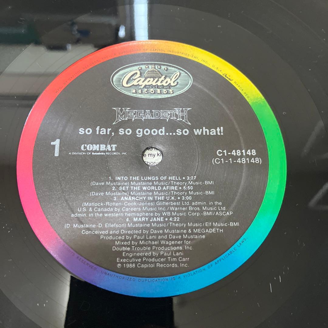 megadeth レコード