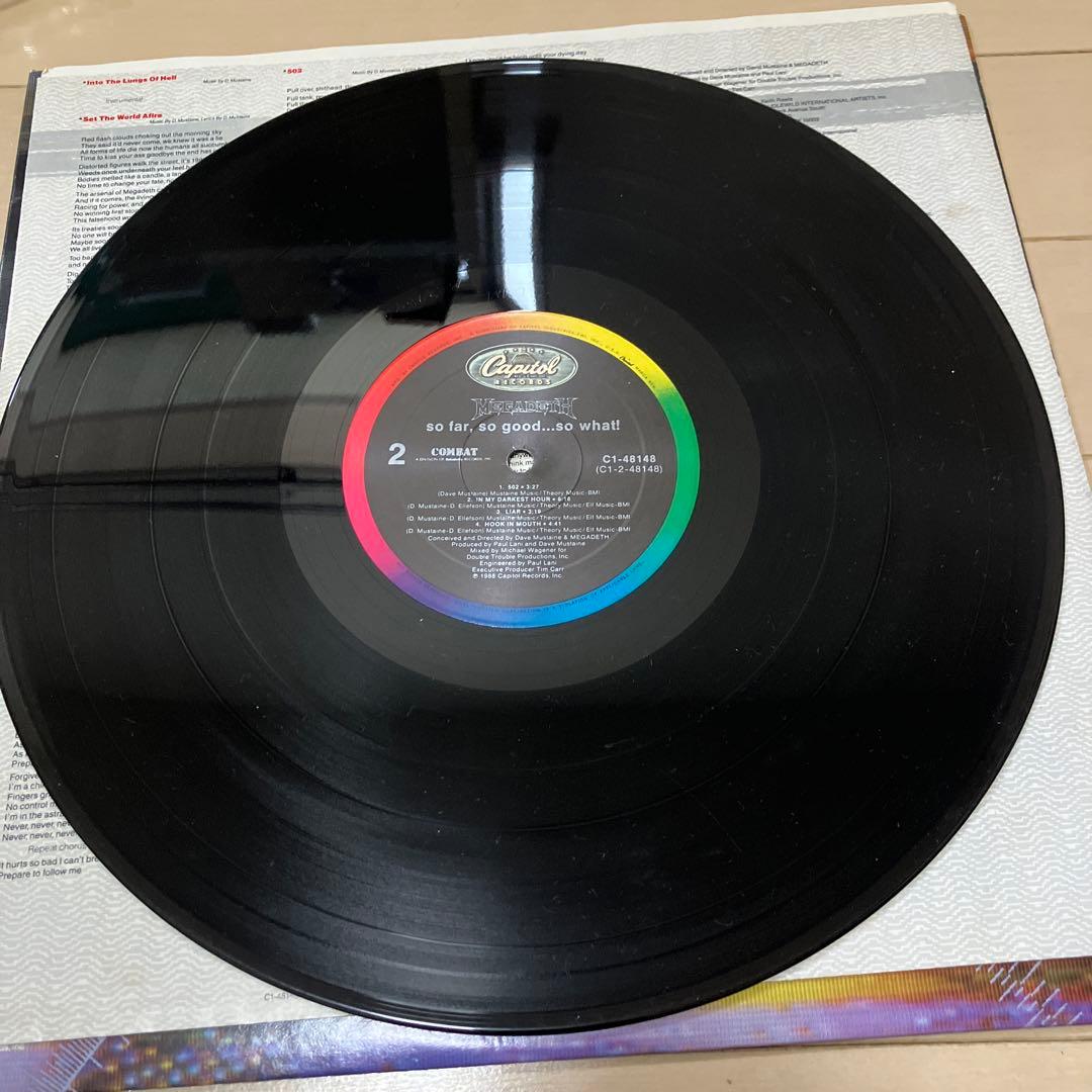 megadeth レコード