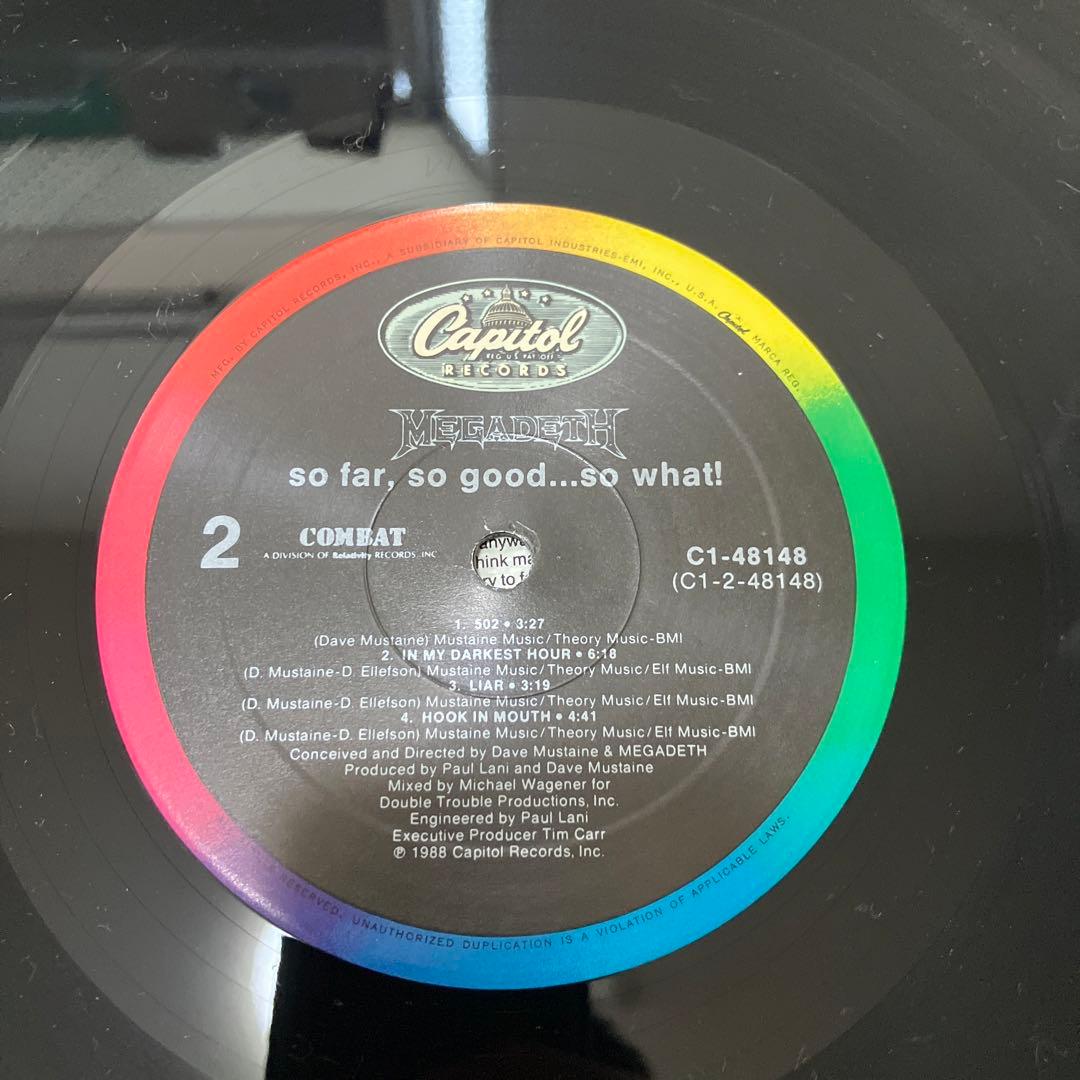 megadeth レコード