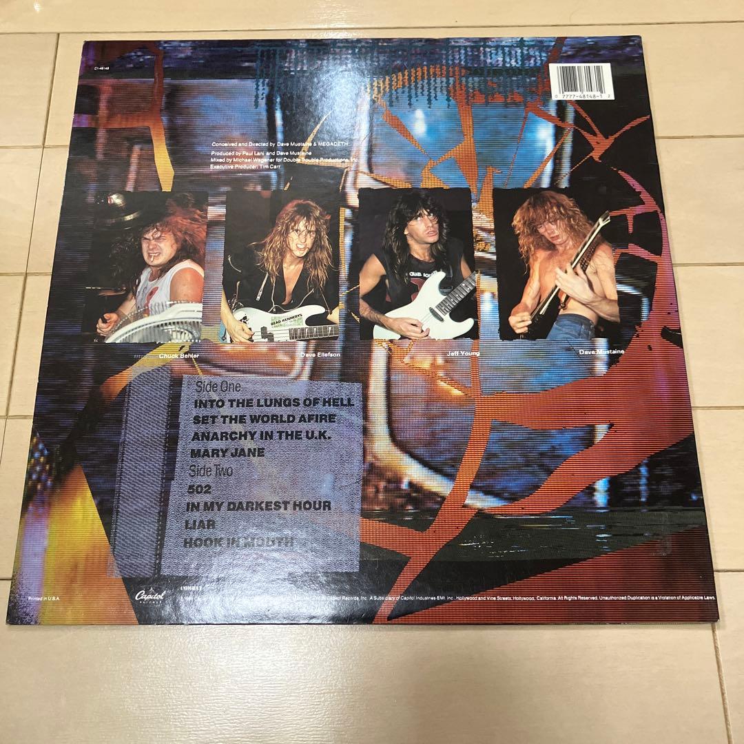 megadeth レコード