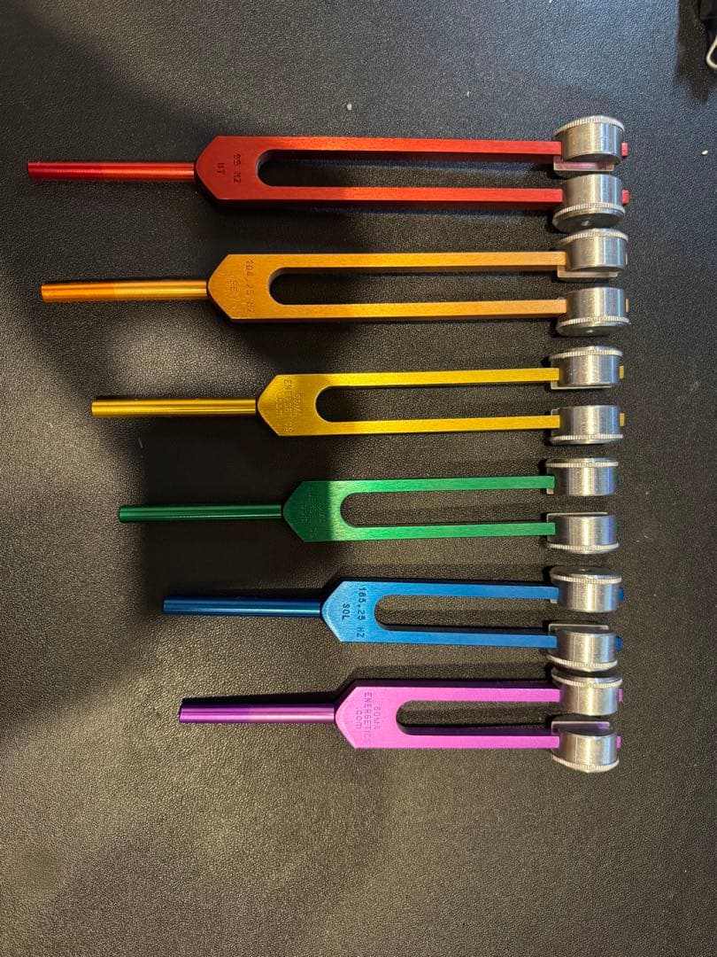 Solfeggio Body Tuners 6本 Soma Energetics