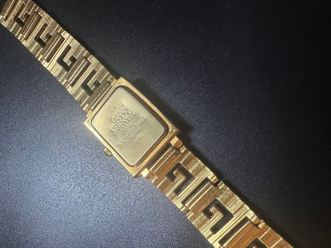 希少 GIANNI VERSACE　ヴェルサーチ　腕時計