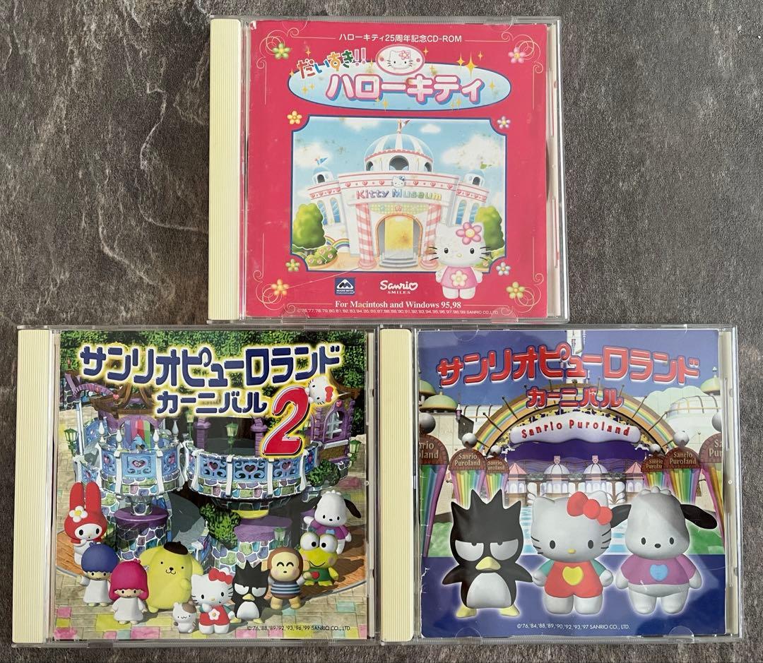 PC用ゲームソフト　サンリオ　ハローキティ　ピューロランドカーニバル