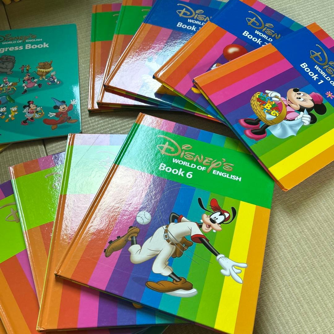 DWEディズニー 英語教材セット ステップバイステップ　ガイド付き　2017