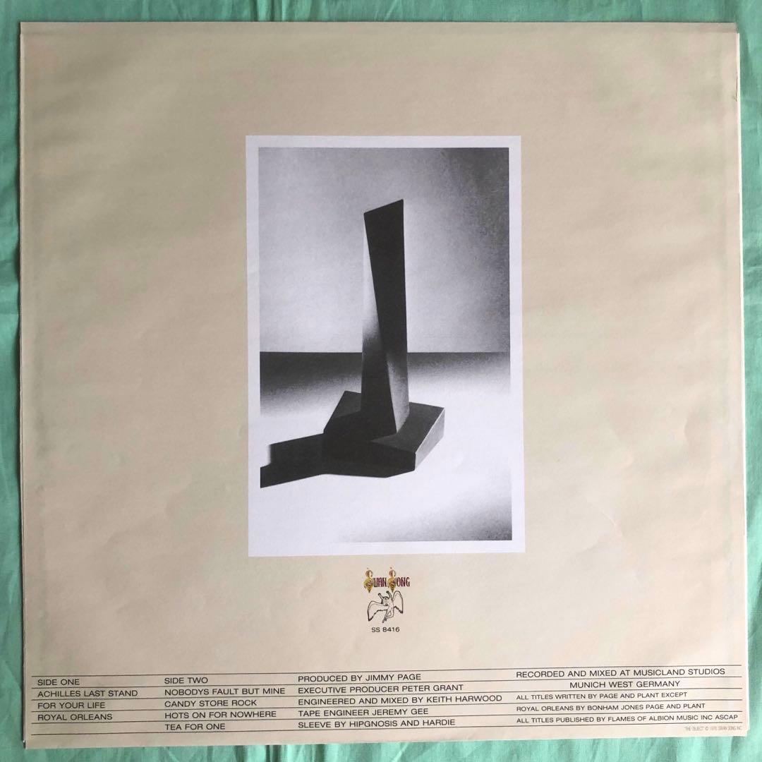 【クラシックレコーズ盤/USプレス】レッド・ツェッペリン　プレゼンス　BG刻印