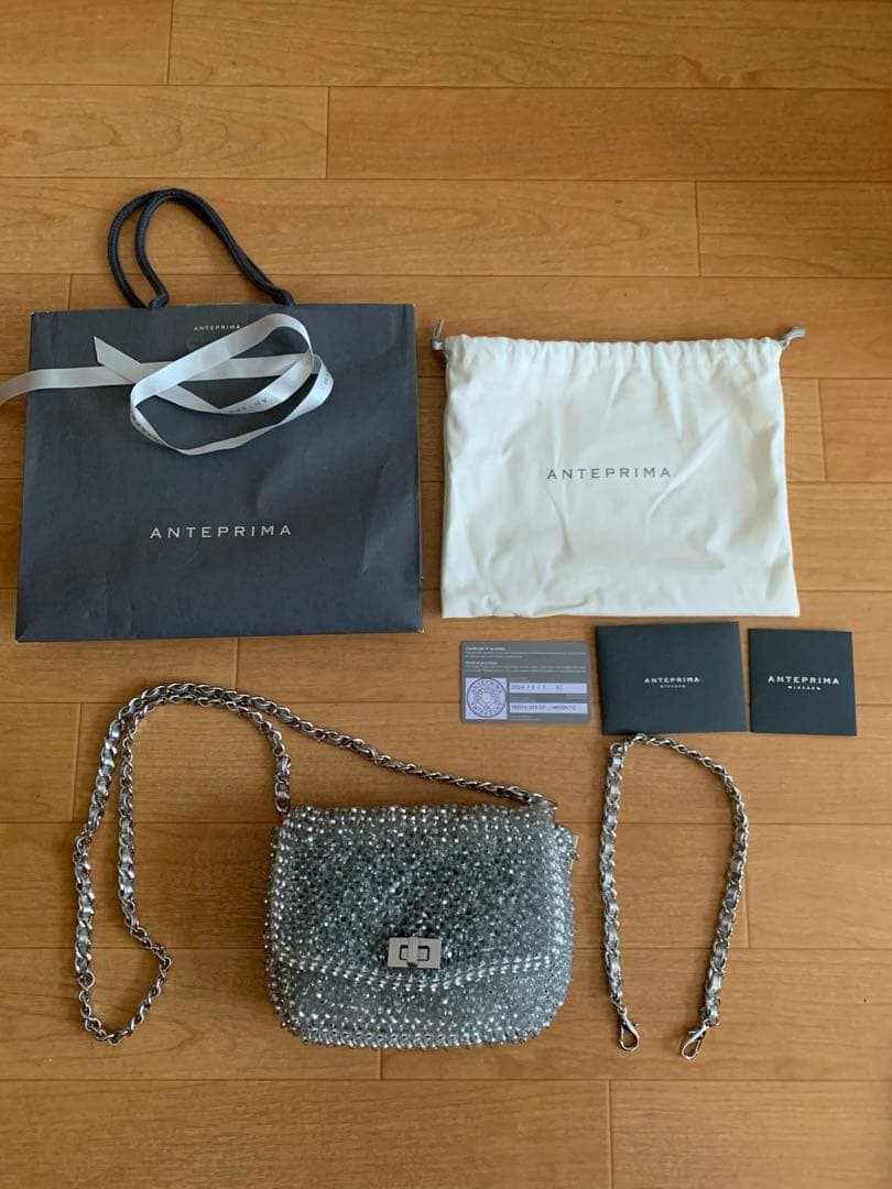 美品★ アンテプリマ　3way ワイヤーバッグ　ターンロック　ルッケット