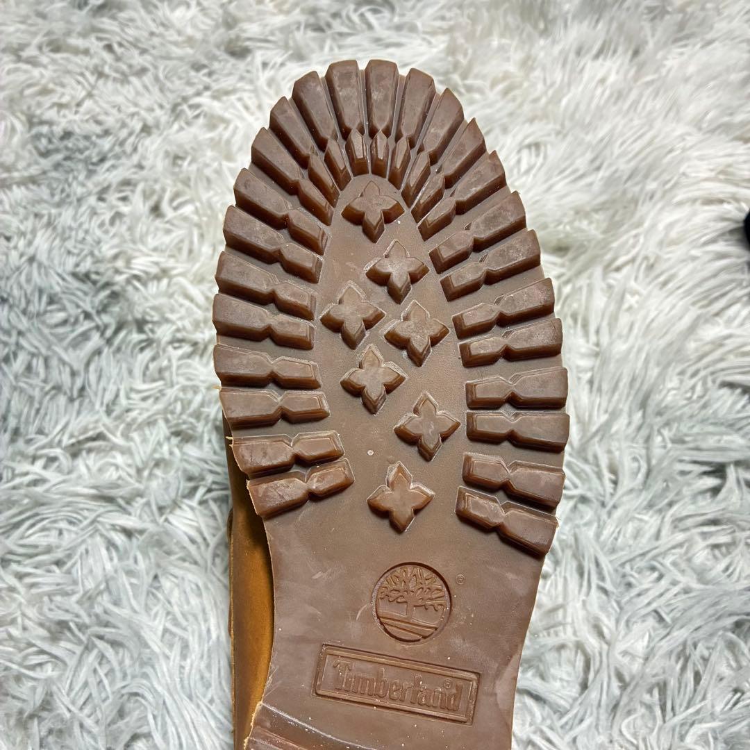 【未使用美品】Timberland 本革3Eye 25.5〈定価23,100円〉