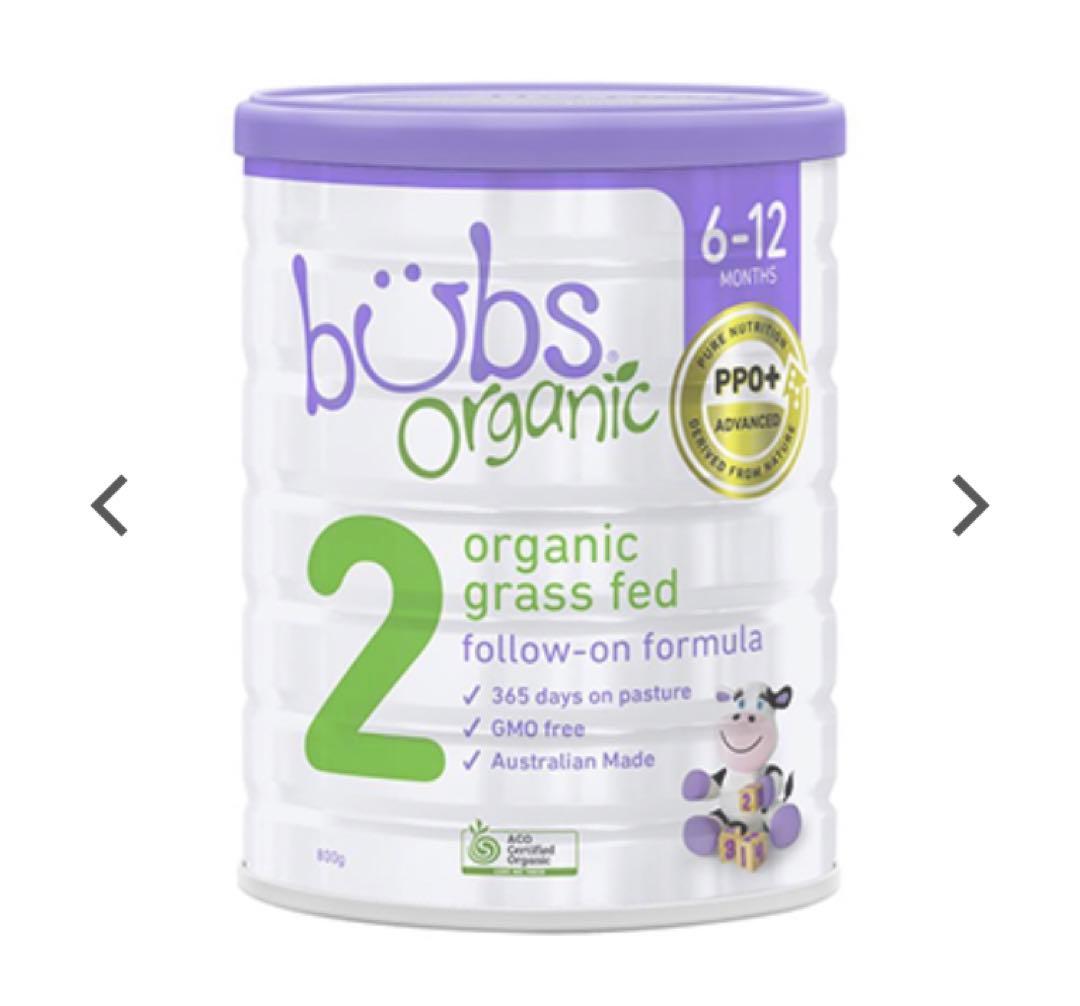 bubs Organic バブズオーガニック　800×3缶