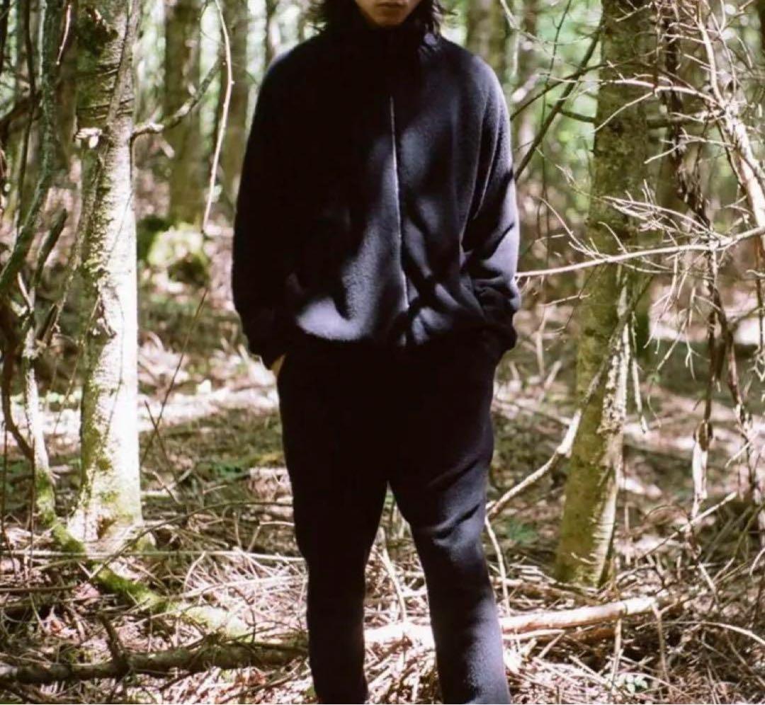 コモリ サイズ1 ウールフリースパンツ comoli 21aw