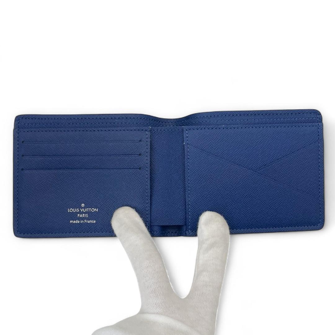 Y【新品未使用】ルイヴィトン タイガ ミュルティプル M30565 二つ折り財布