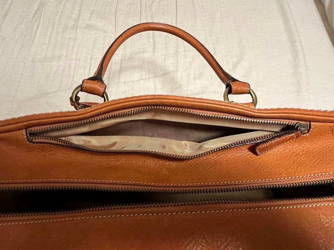 雲さん専用　土屋鞄　トーンオイルヌメ　アンティック　ボストンバック　中古良品