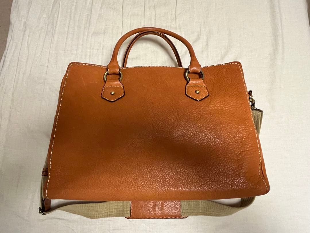 雲さん専用　土屋鞄　トーンオイルヌメ　アンティック　ボストンバック　中古良品