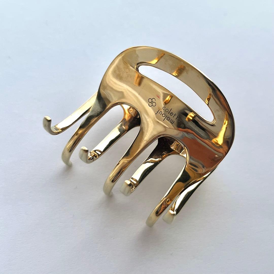 コレットマルーフ　クリップ　ゴールド