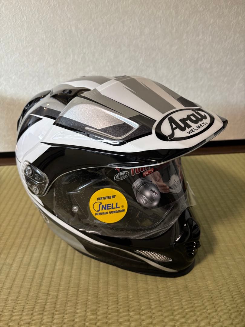 アライヘルメット　ツアークロス3 フレア　シルバー　未使用品