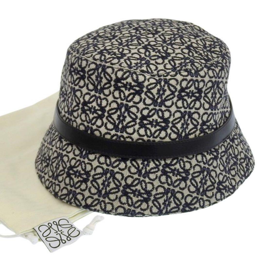 【新品未使用】LOEWE アナグラム　バケットハット 保存袋、型崩れ防止紙付き