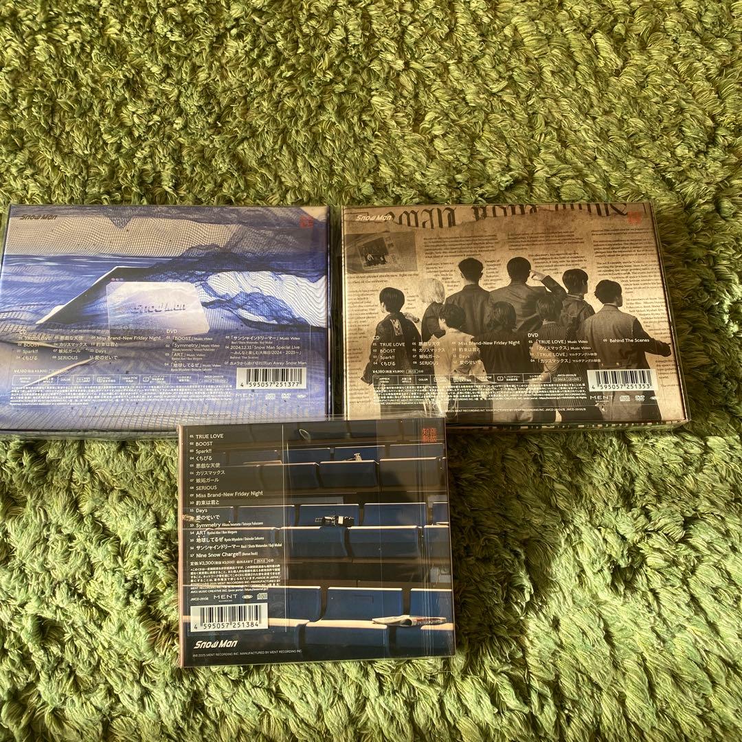 Man 音故知新　初回限定盤A,B（DVD）、通常盤の３枚セット