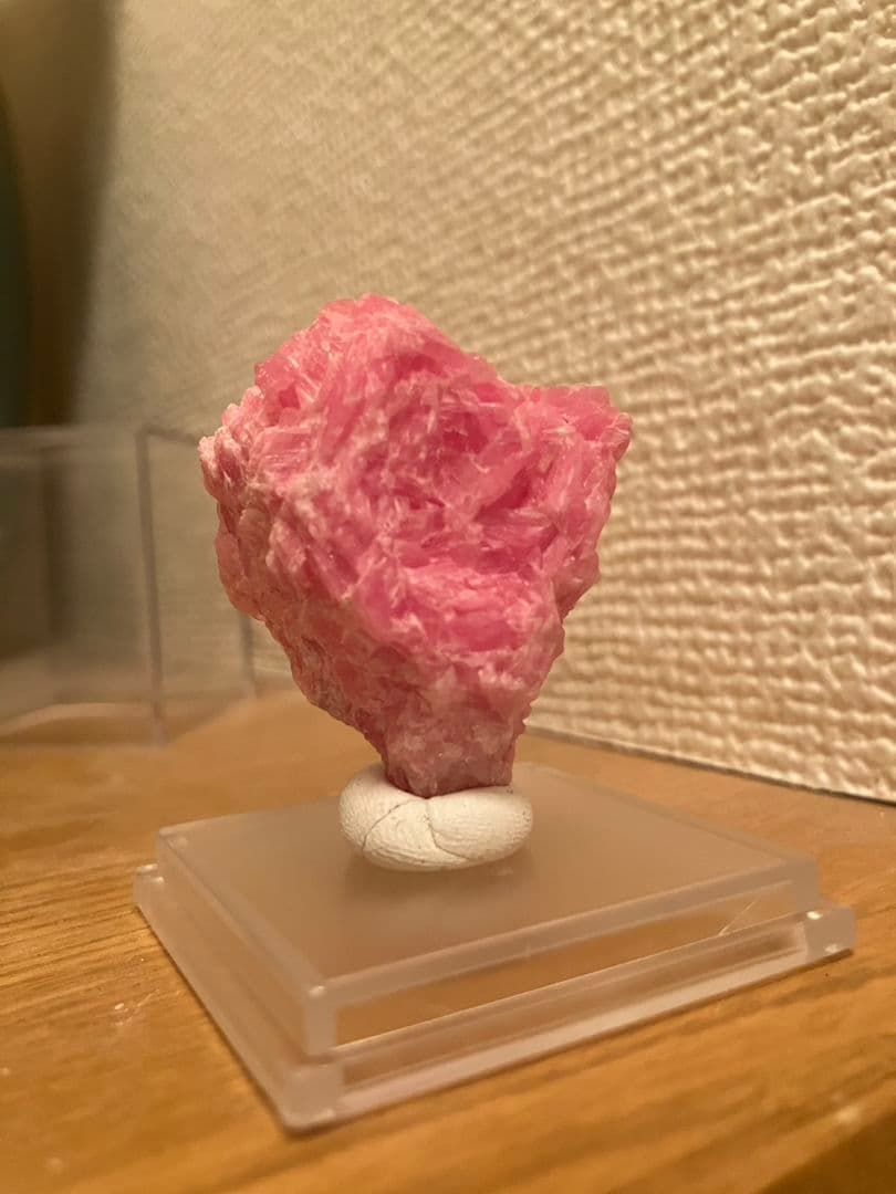 高品質‼️コレクションサイズ‼️北海道稲倉石鉱山産　ロードクロサイト原石